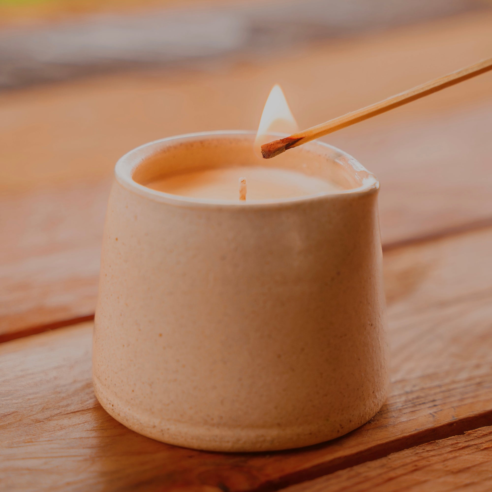 ceramic massage candle