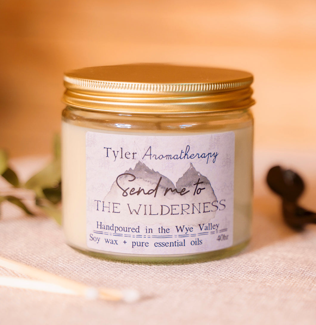 The Wilderness - soy essential oil candle