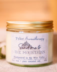 The Mountains - soy essential oil candle