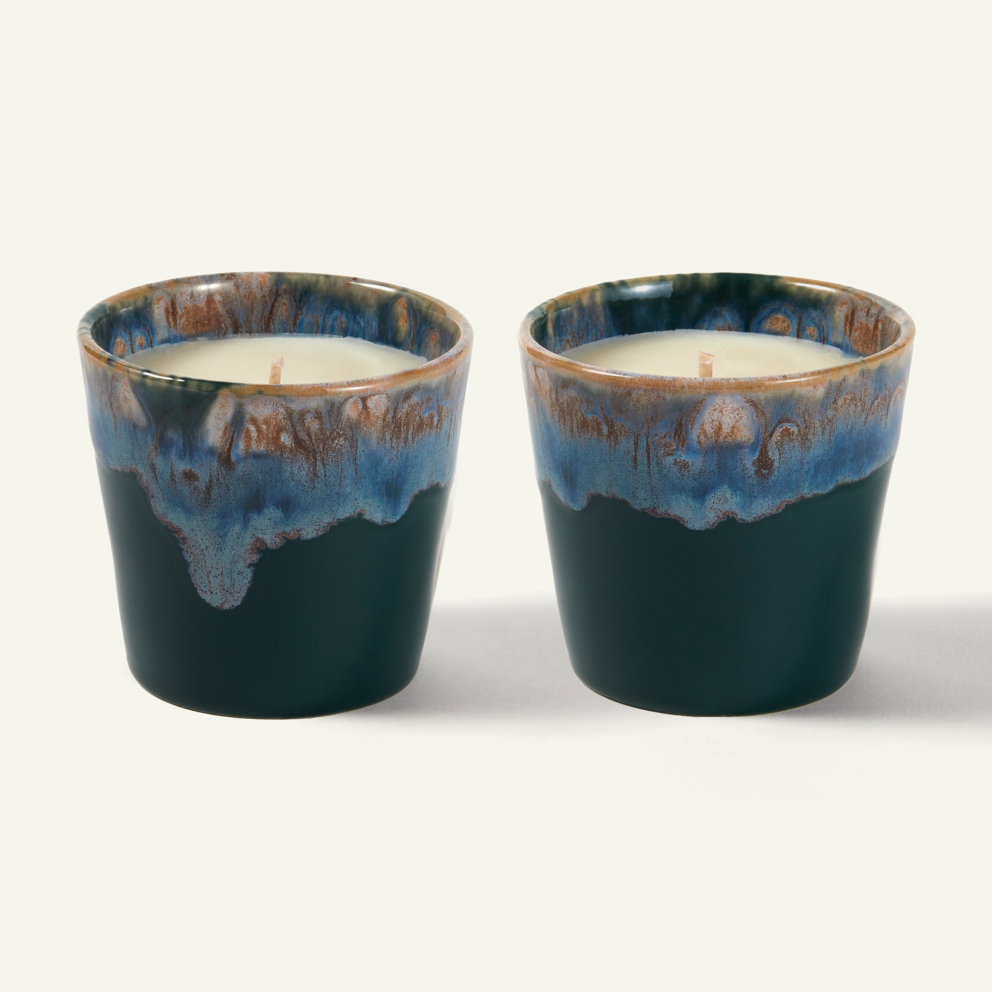 Coffee Cup Candle Duo Gift Set