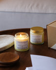 Energising mood candle duo set