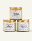 The Escape candle set - soy essential oil candles