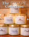 The Escape candle set - soy essential oil candles