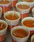 Sticky Ginger Chai Autumn Coffee Cup Candle