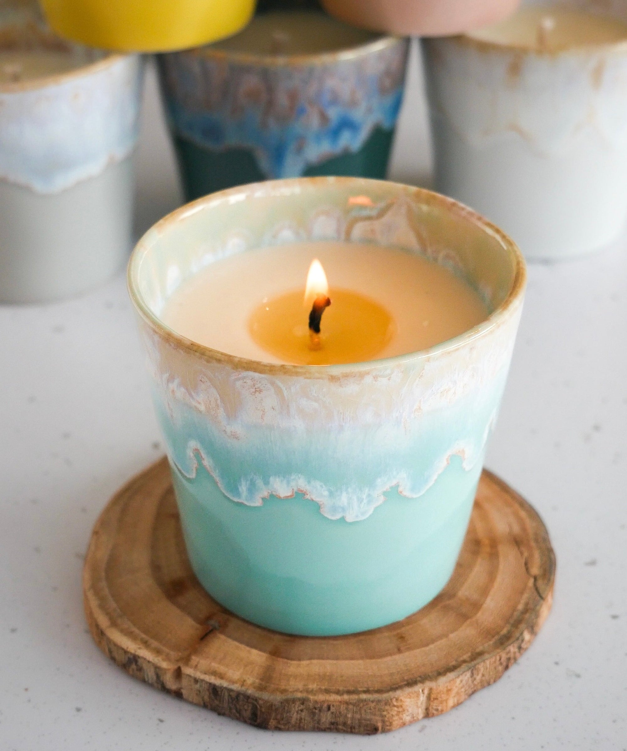 AQUA Coffee Cup Candle