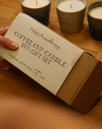 Coffee Cup Candle Duo Gift Set