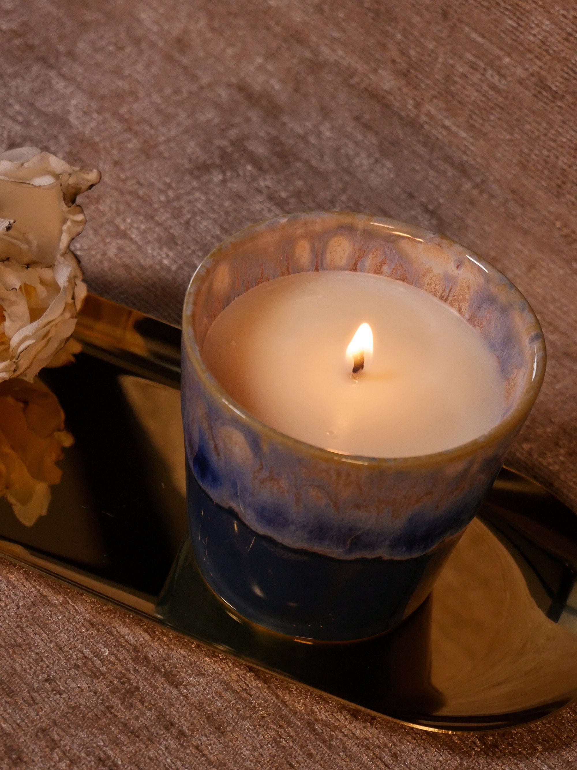 Midnight Coffee Cup Candle