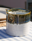 Large Green Ombré Garden Candle