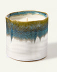 Green Ombré Garden Candle