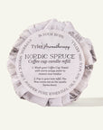 Nordic Spruce Coffee Cup Candle Refill
