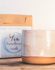Yin Cream Ceramic Candle