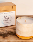 Yin Cream Ceramic Candle