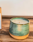 Yang Green Ceramic Candle