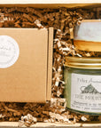 Mountains Candle and Tealight Gift Set