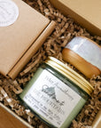 Mountains Candle and Tealight Gift Set