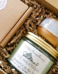 Mountains Candle and Tealight Gift Set