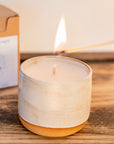 Yin Cream Ceramic Candle