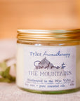 The Mountains - soy essential oil candle