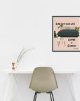 Coffee and Candles Print