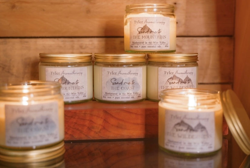 The Escape Collection - escape into nature with pure essential oil candles