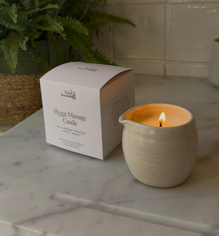 hygge massage candle