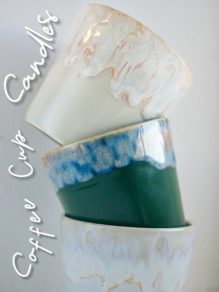 Coffee Cup Candles