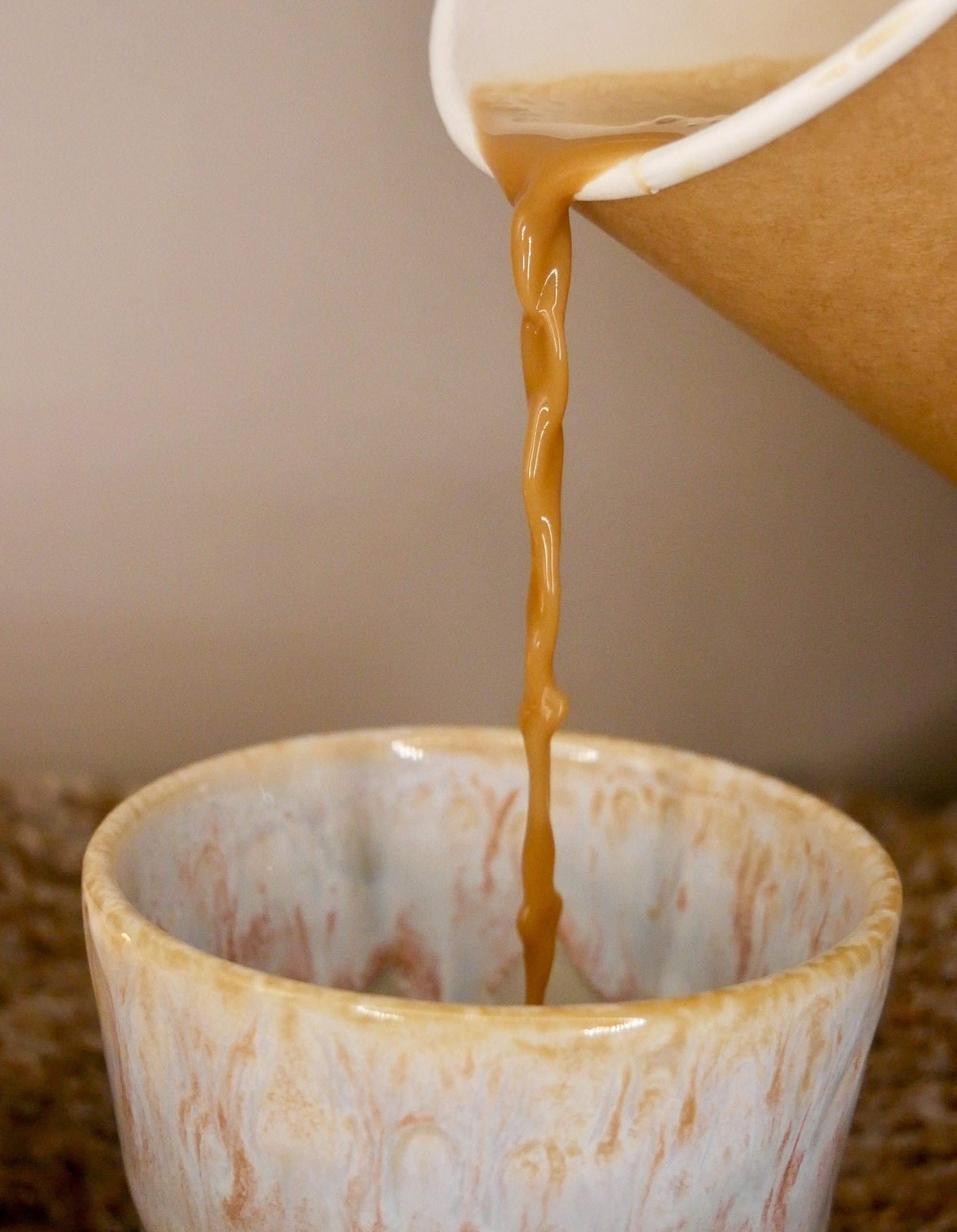 Stollen Coffee Cup Candle