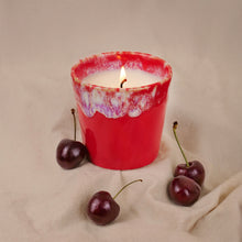 Load image into Gallery viewer, Mon Chéri Cherry Coffee Cup Candle
