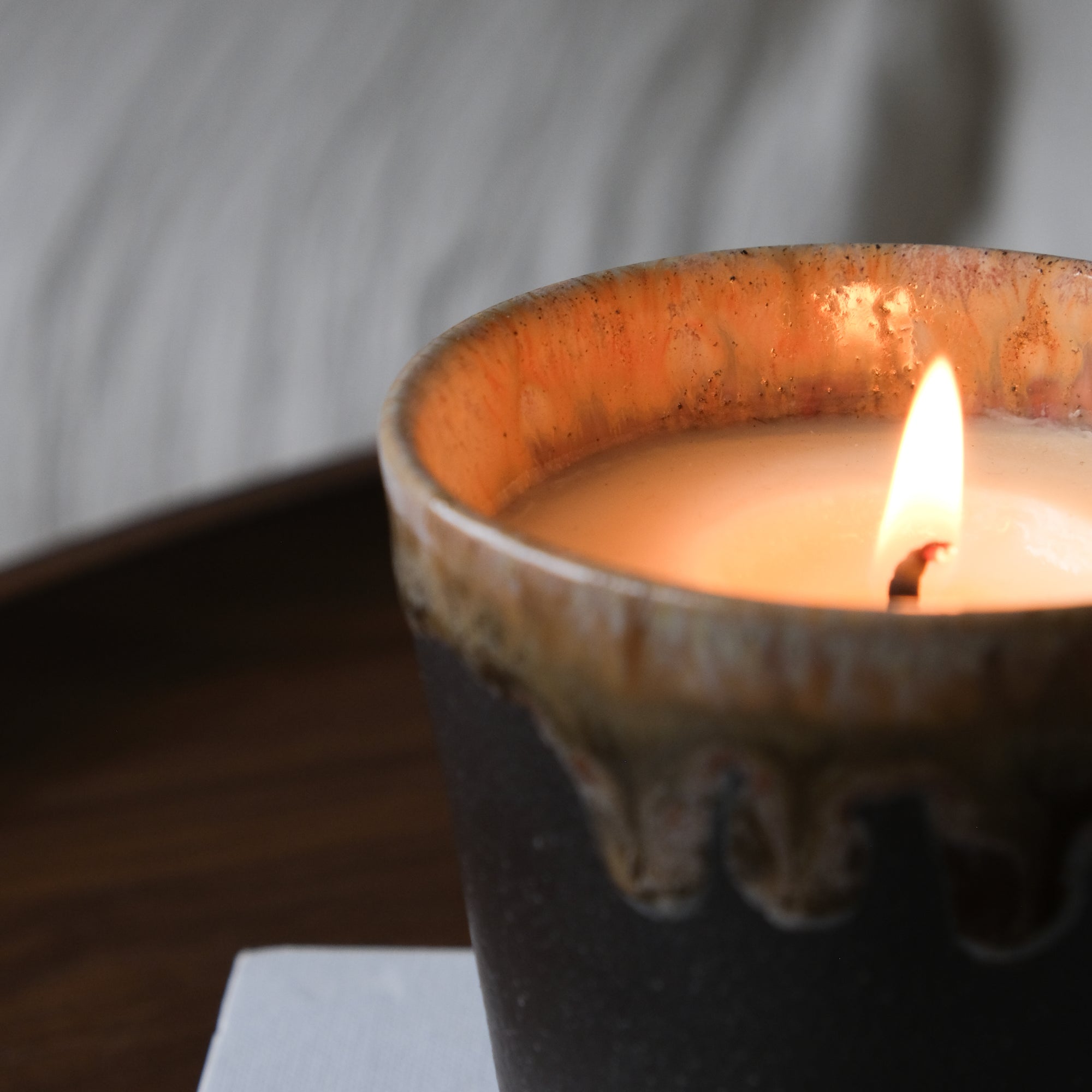 Mocha Coffee Cup Candle