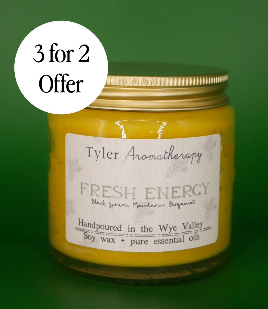 Fresh Energy mood candle