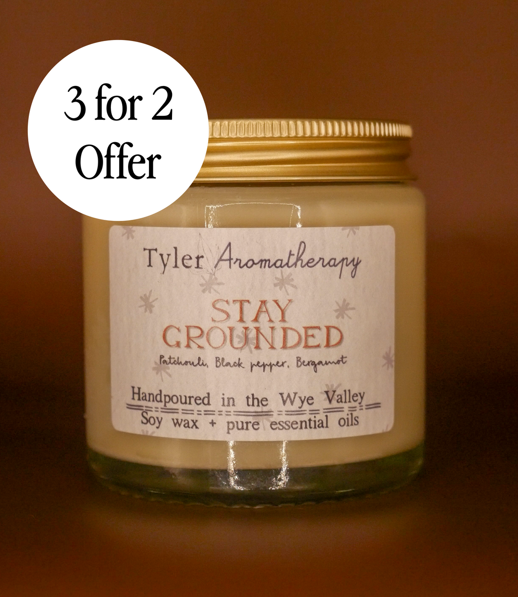 Stay Grounded mood candle