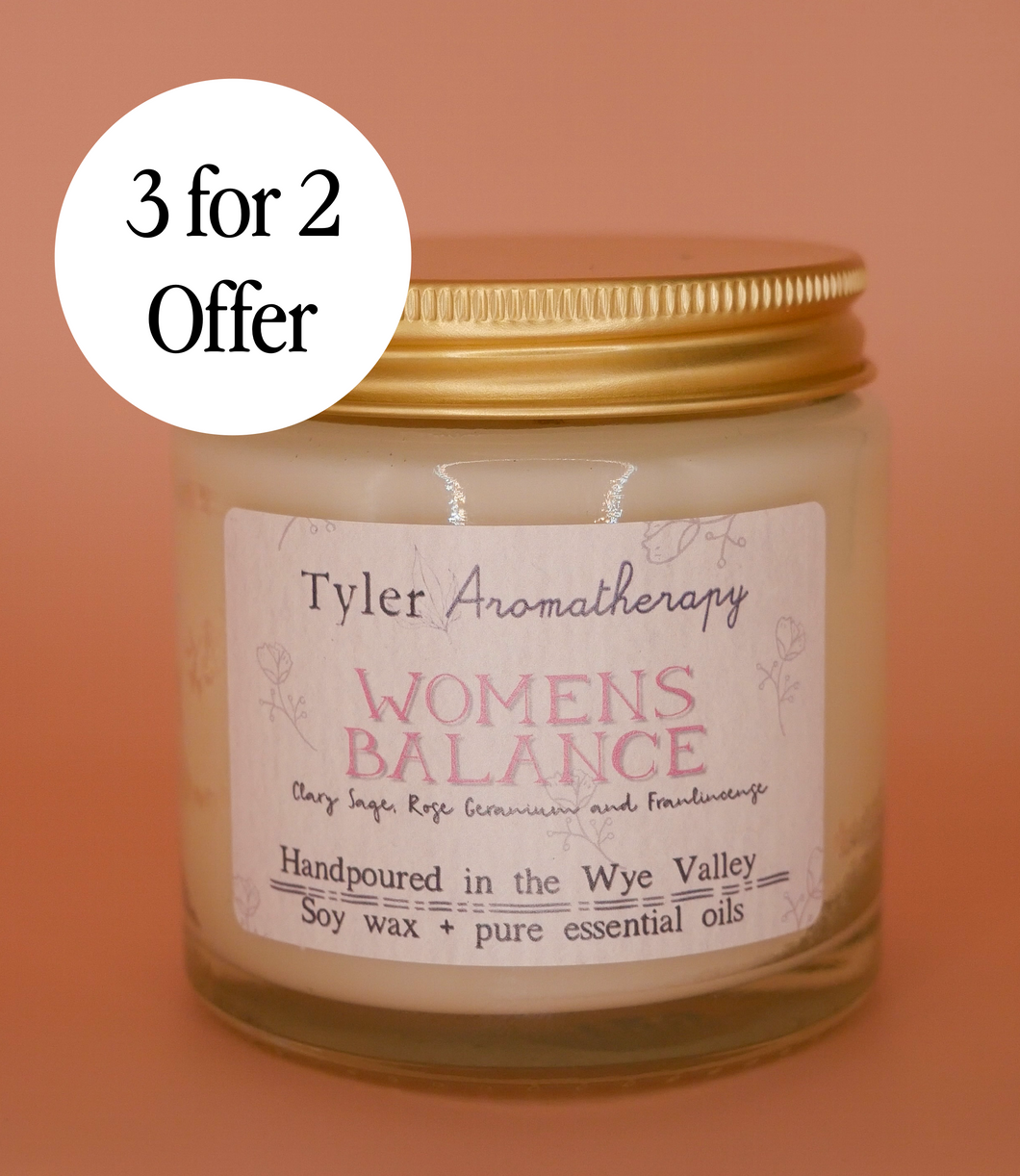 Womens Wellness mood candle