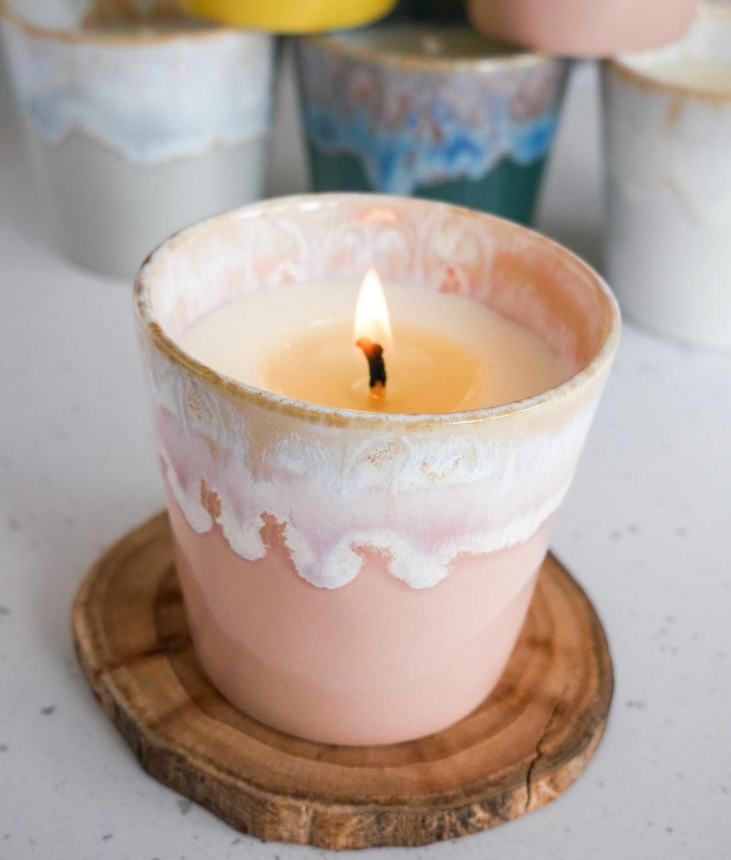 ROSA Coffee Cup Candle