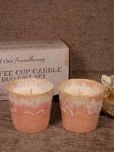 Load image into Gallery viewer, Coffee Cup Candle Duo Gift Set
