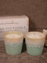 Load image into Gallery viewer, Coffee Cup Candle Duo Gift Set
