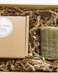 Ceramic Garden Candle and Tealights Gift Set