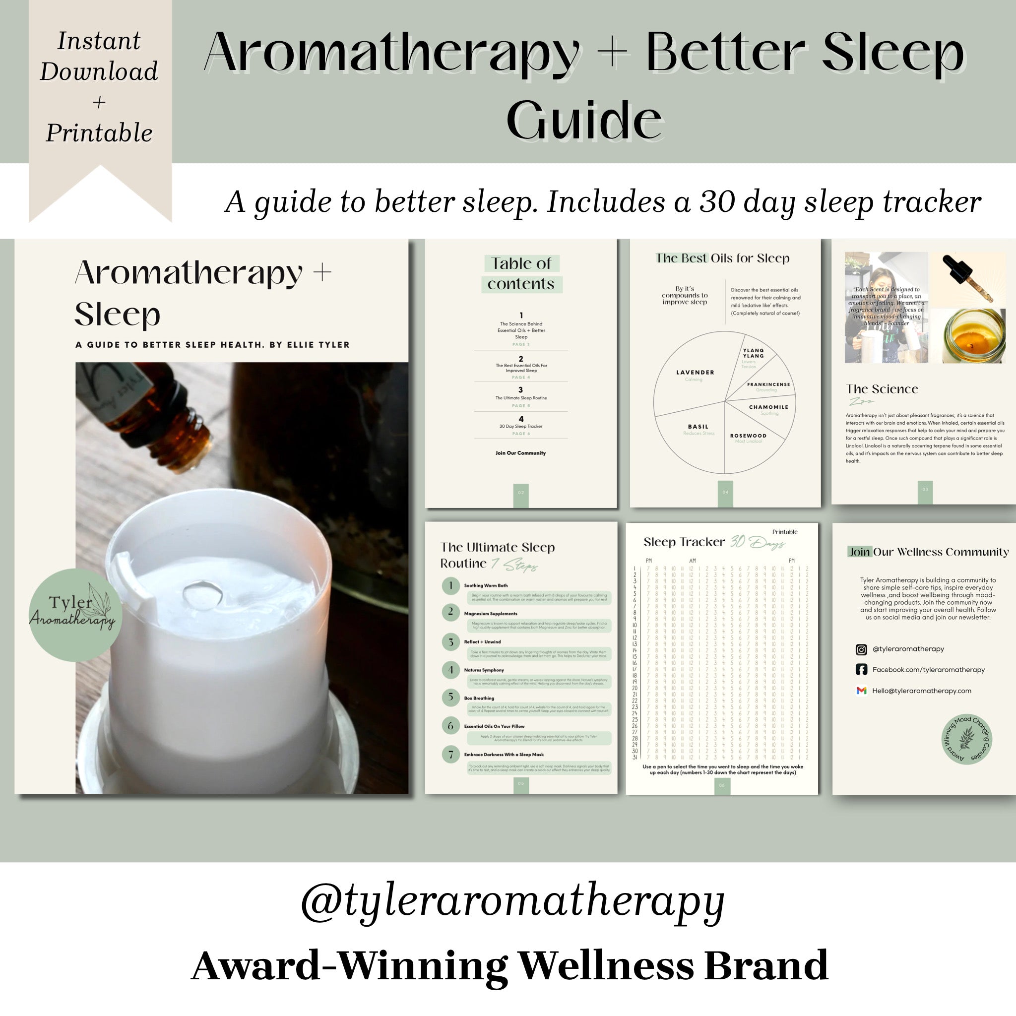 Aromatherapy and Better Sleep Guide – Tyler Aromatherapy Ltd