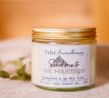 Load image into Gallery viewer, The Mountains - soy essential oil candle
