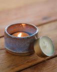 The Mountains - ceramic tealight holder + tealights set